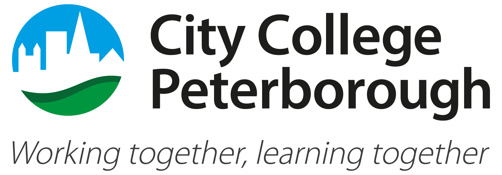  The image is a screenshot of a web page on the City College Peterborough website. The page is titled 'Contacting email provider for forgotten password'.